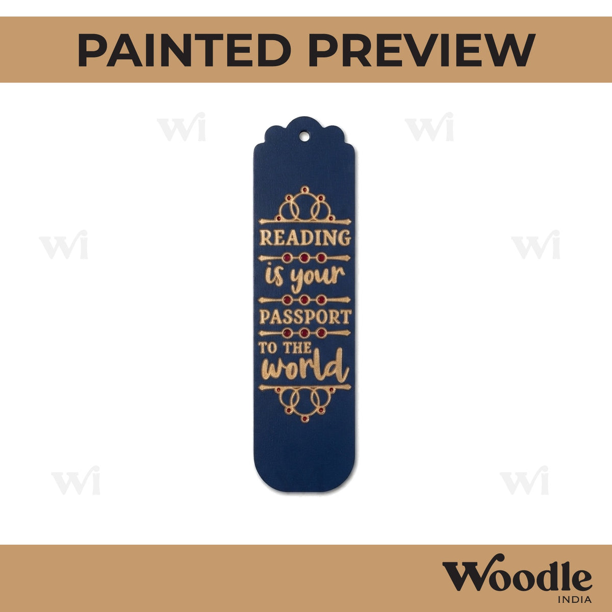 Bookmark MDF Design 29