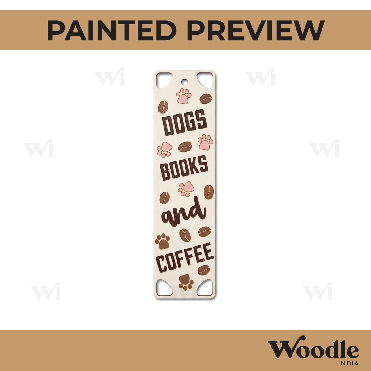 Bookmark MDF Design 30