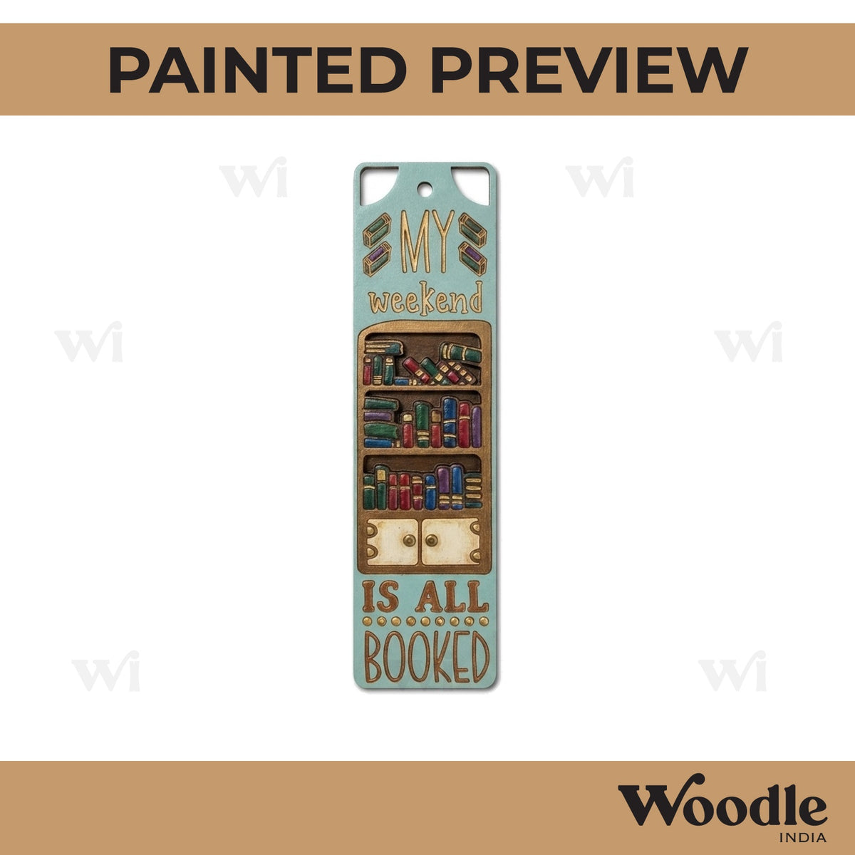 Bookmark MDF Design 31