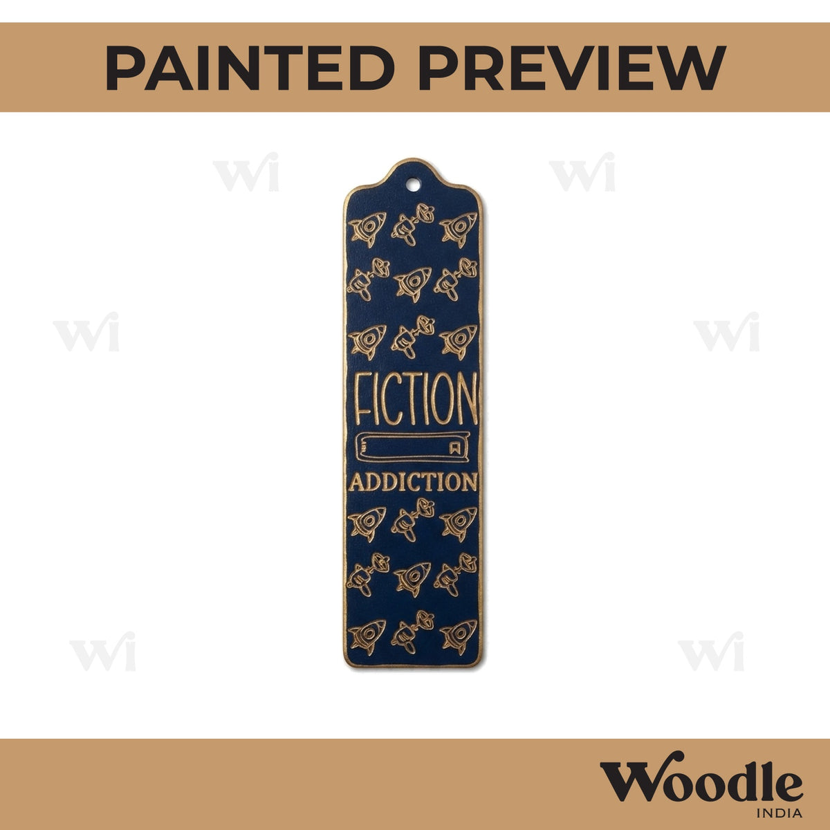 Bookmark MDF Design 40
