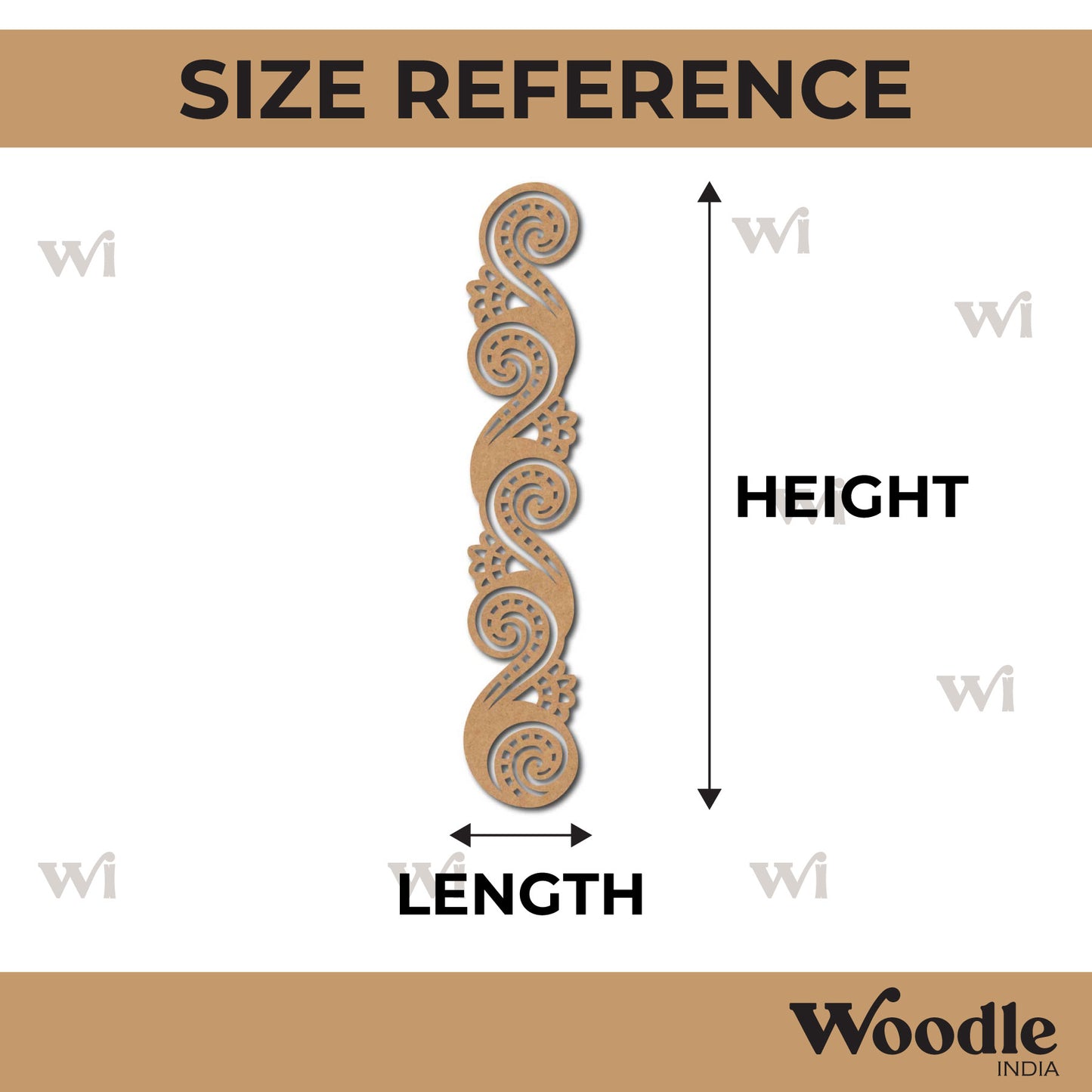Bookmark MDF Design 92