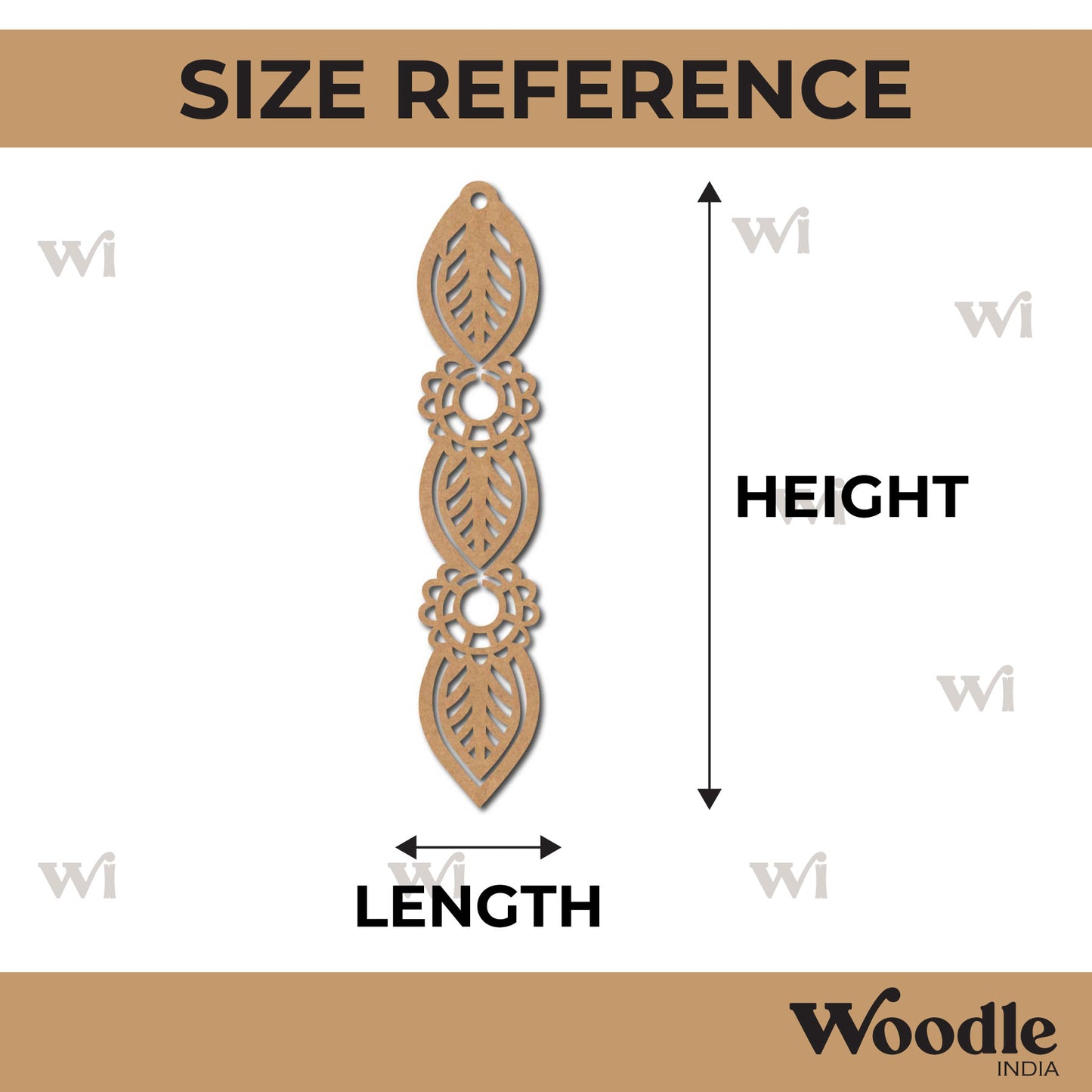 Bookmark MDF Design 93