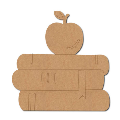 Books Apple Pre Marked MDF Design 1
