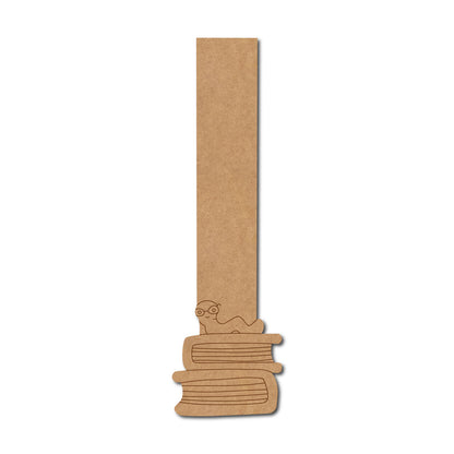 Bookworm Bookmark Pre Marked MDF Design 1