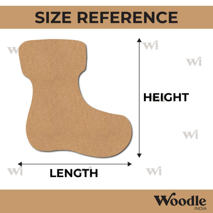 Boot Shoes Cutout MDF Design 1