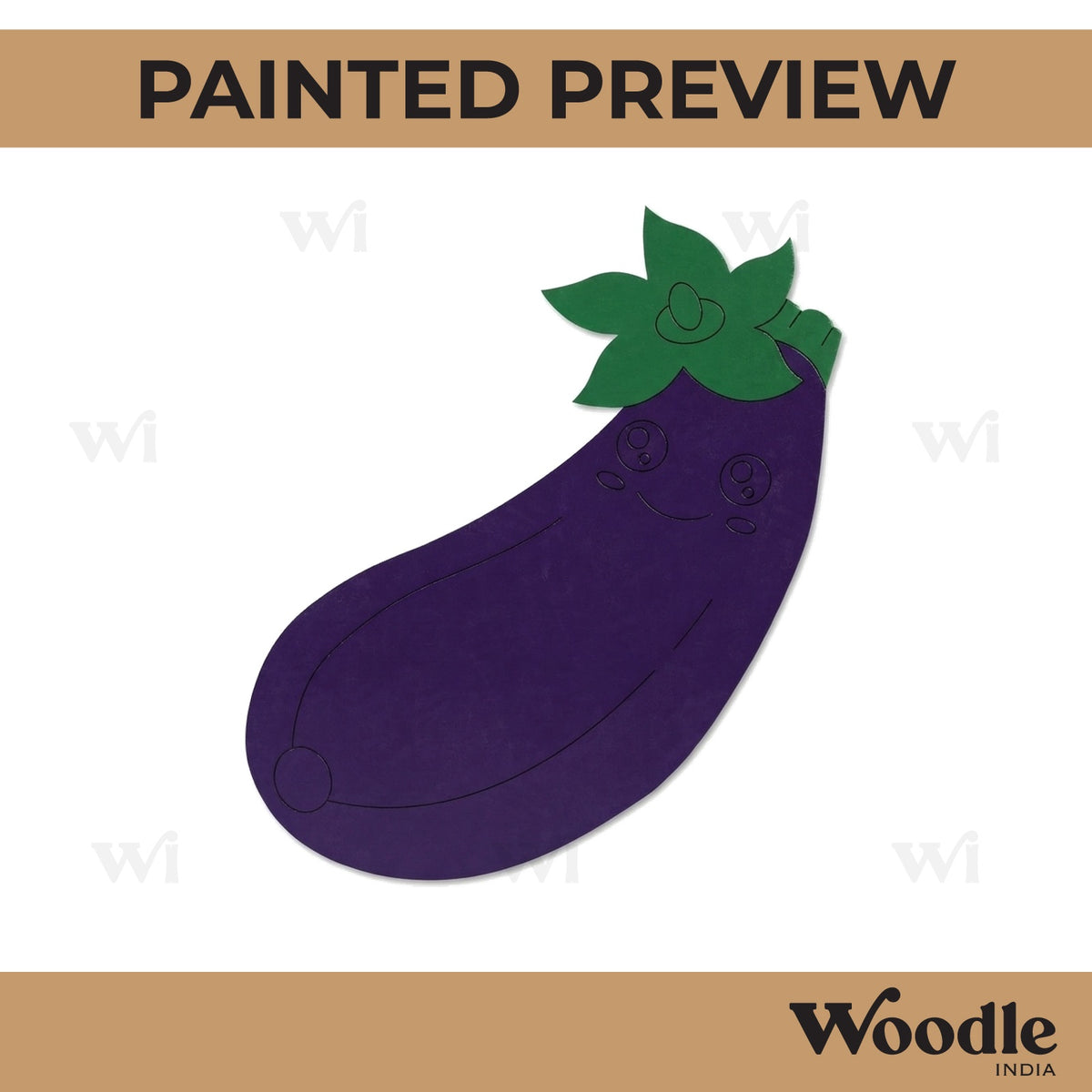 Bottle Gourd Pre Marked MDF Design 1