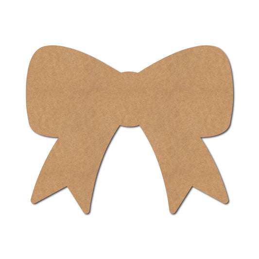 Bow Tie With Ribbon Cutout MDF Design 1