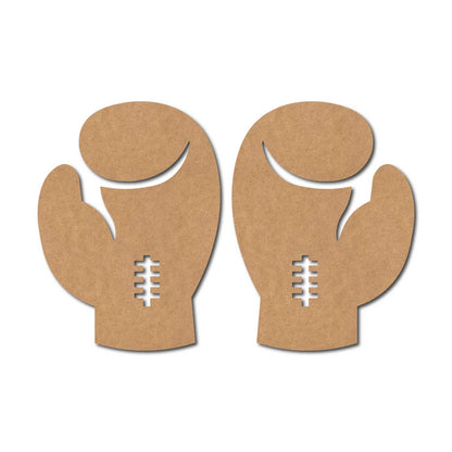 Boxing Gloves Cutout MDF Design 1