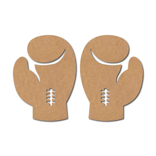 Boxing Gloves Cutout MDF Design 1