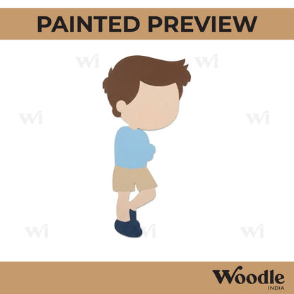 Boy Cutout MDF Design 10