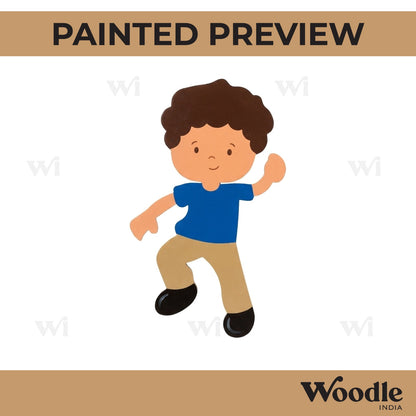 Boy Cutout MDF Design 12