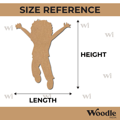 Boy Cutout MDF Design 13
