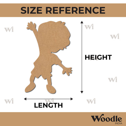 Boy Cutout MDF Design 14