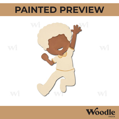 Boy Cutout MDF Design 4