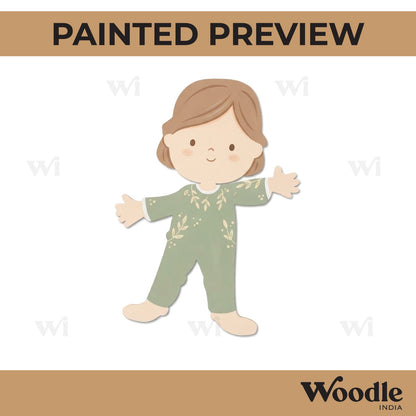 Boy Cutout MDF Design 7