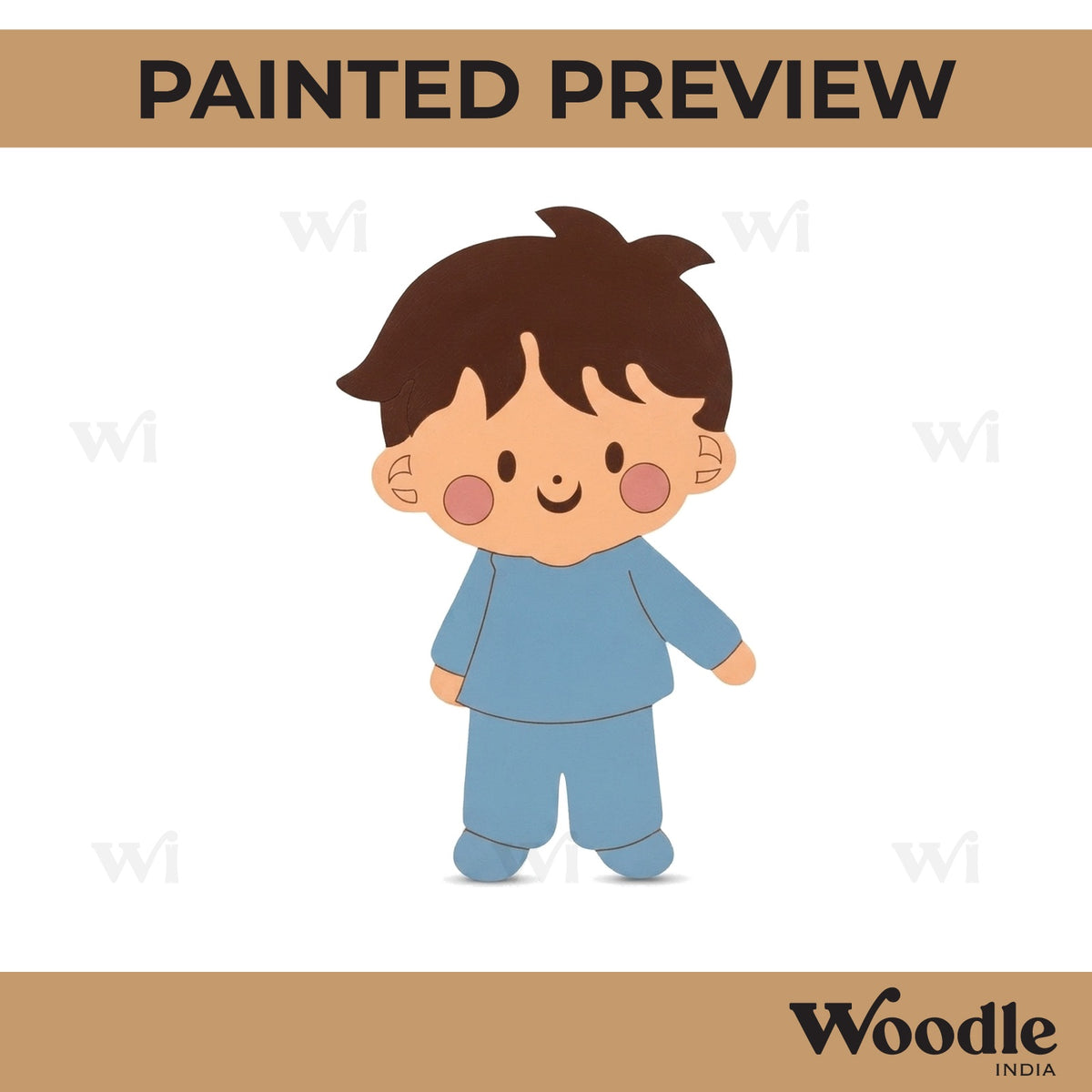 Boy Pre Marked MDF Design 1