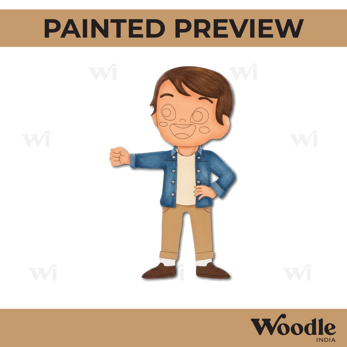 Boy Pre Marked MDF Design 10