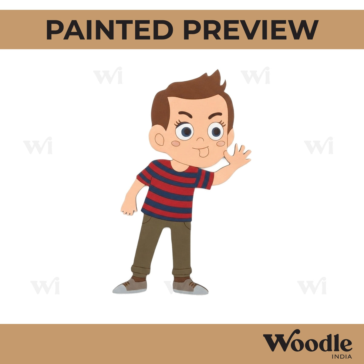 Boy Pre Marked MDF Design 11