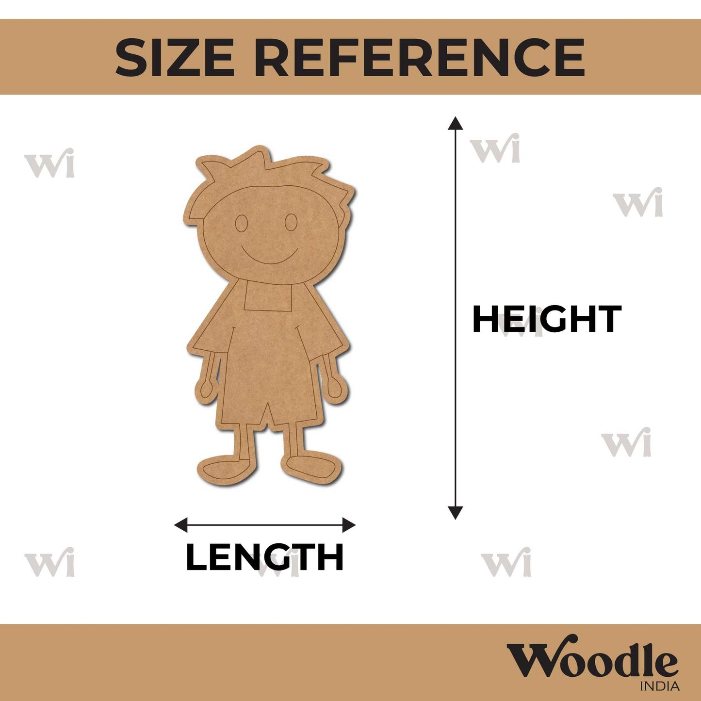 Boy Pre Marked MDF Design 22