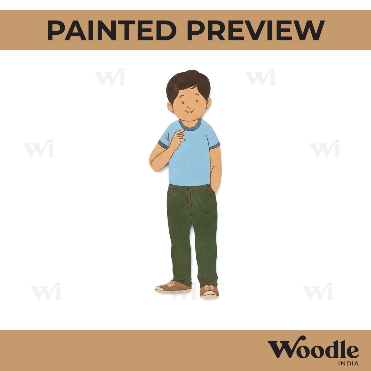 Boy Pre Marked MDF Design 7