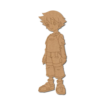 Boy Sonic Pre Marked MDF Design 1