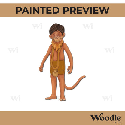 Boy Tiger Dance Pre Marked MDF Design 1