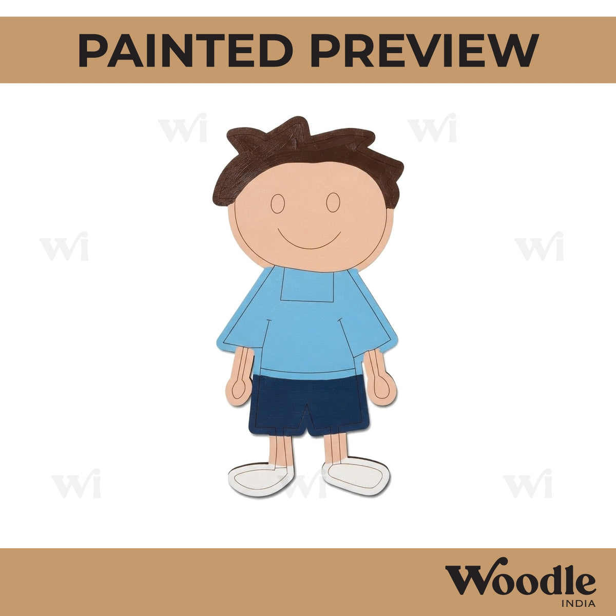 Boy Pre Marked MDF Design 22