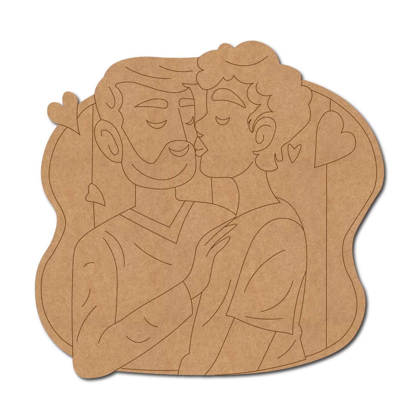 Boys LGBTQ+ Pre Marked MDF Design 1