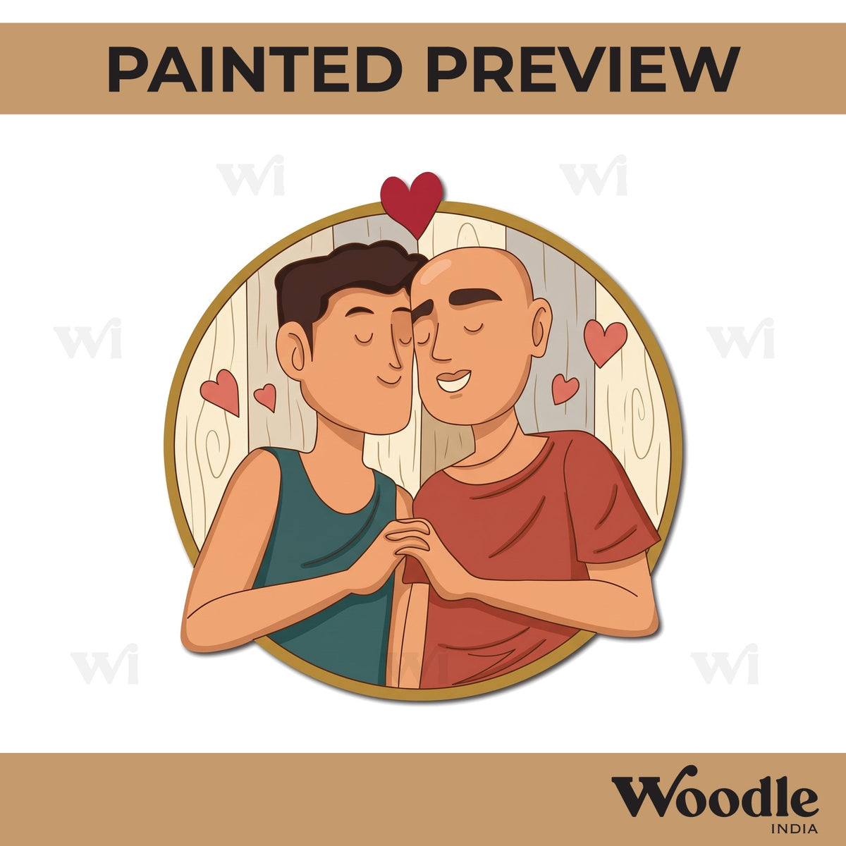 Boys LGBTQ+ Pre Marked MDF Design 2