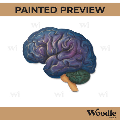 Brain Cutout MDF Design 1