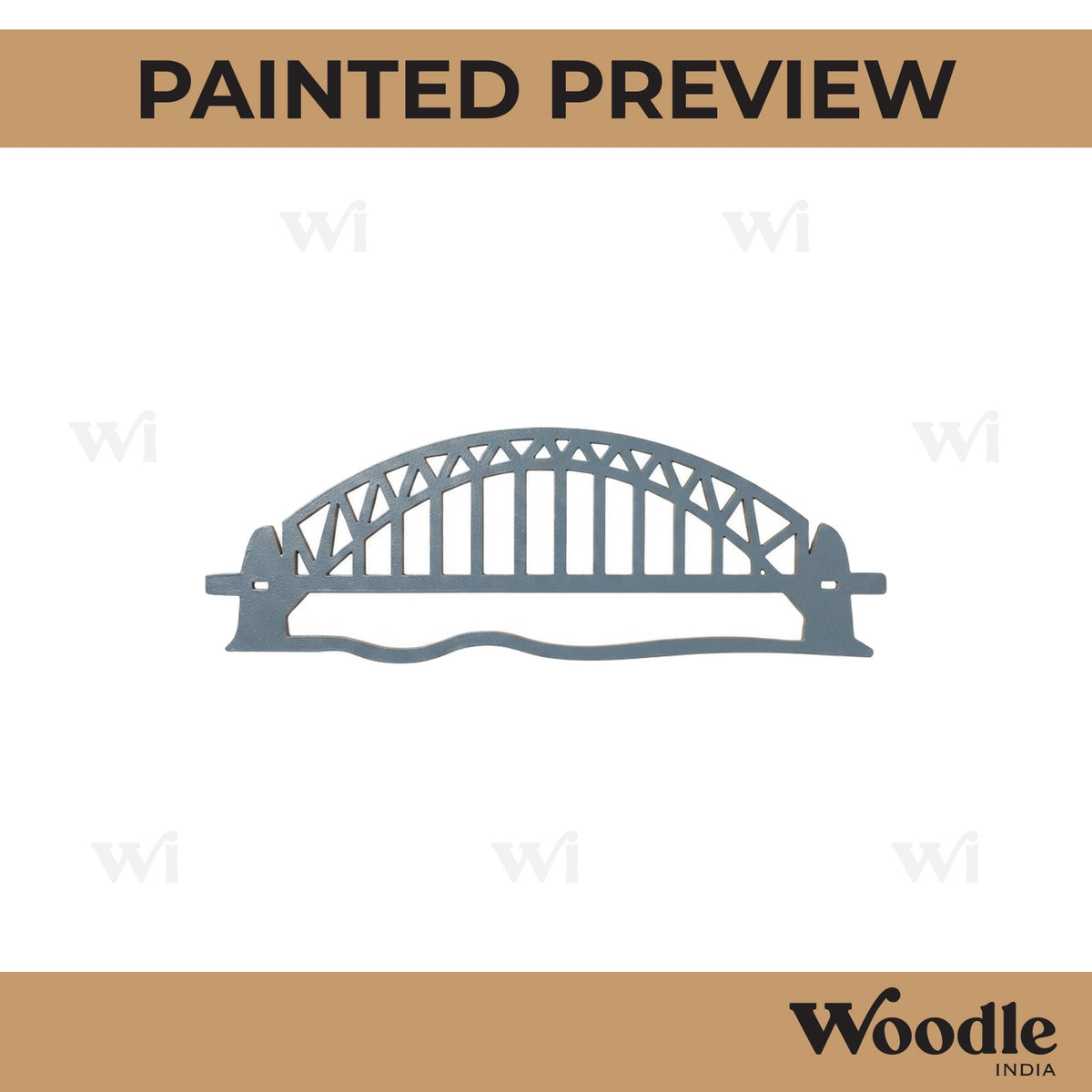 Bridge Cutout MDF Design 1