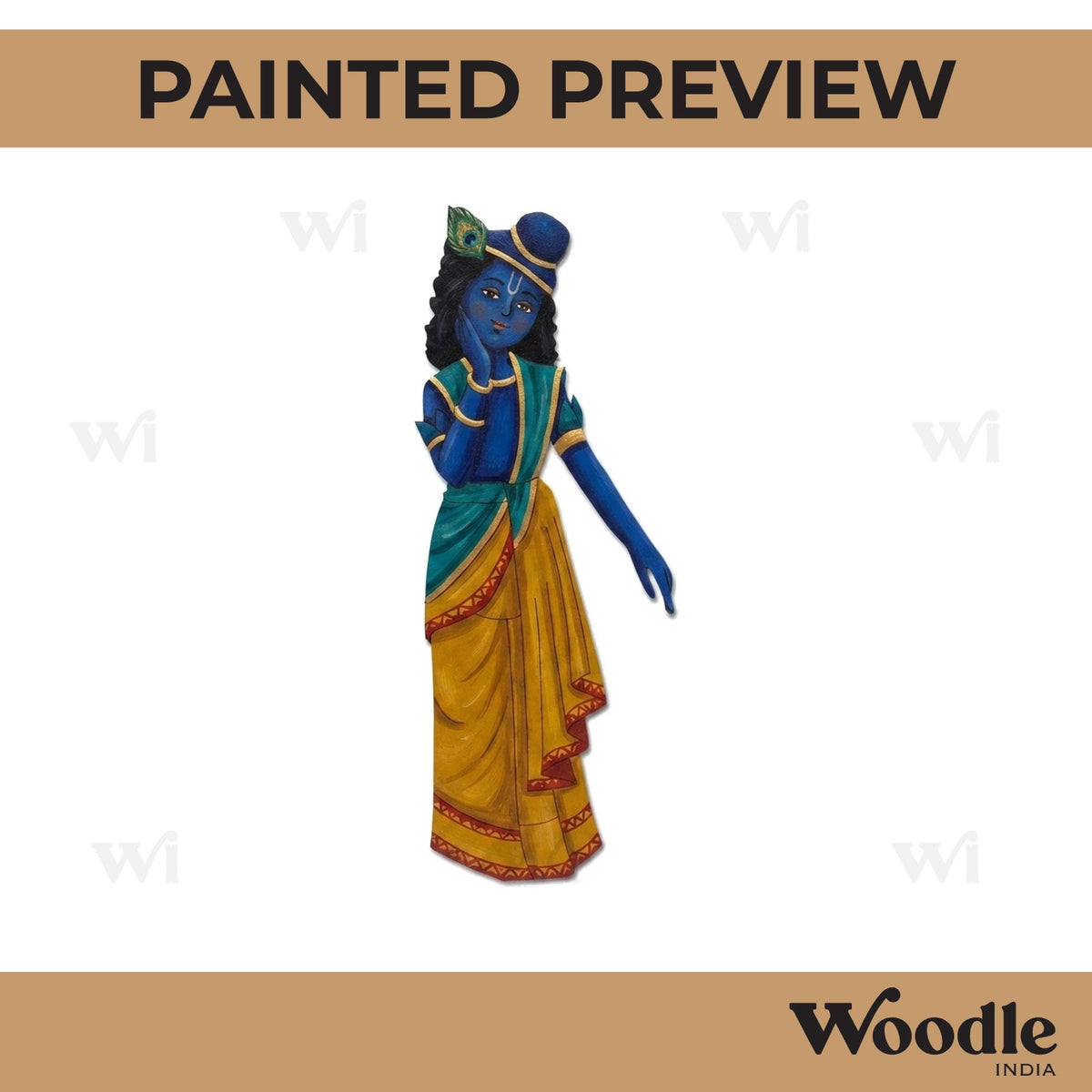 Brihannala Mahabharata Pre Marked MDF Design 1