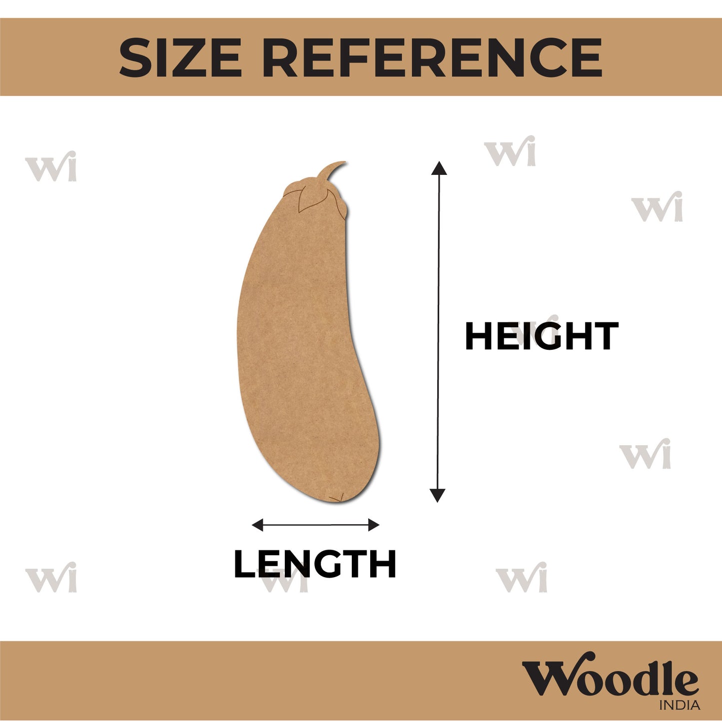 Brinjal Pre Marked MDF Design 2
