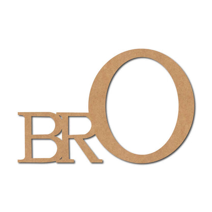 Bro Cutout MDF Design 1
