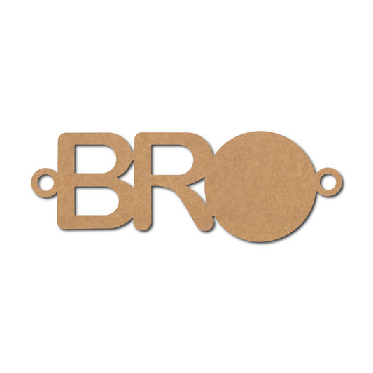 Bro Rakhi Cutout MDF Design 1