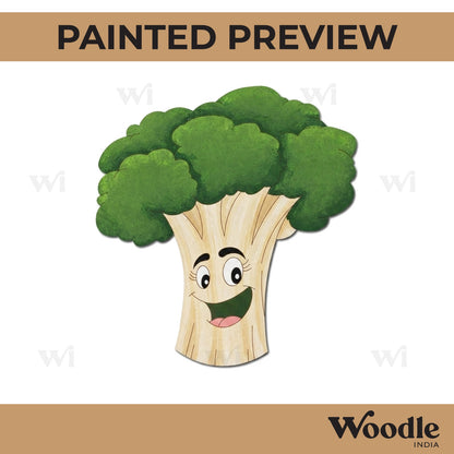 Broccoli Pre Marked MDF Design 1