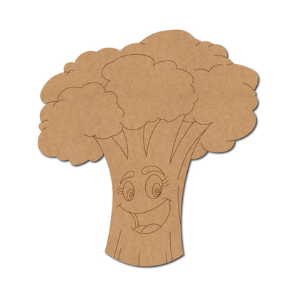 Broccoli Pre Marked MDF Design 1