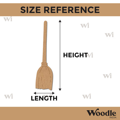 Broom Stick Pre Marked MDF Design 1