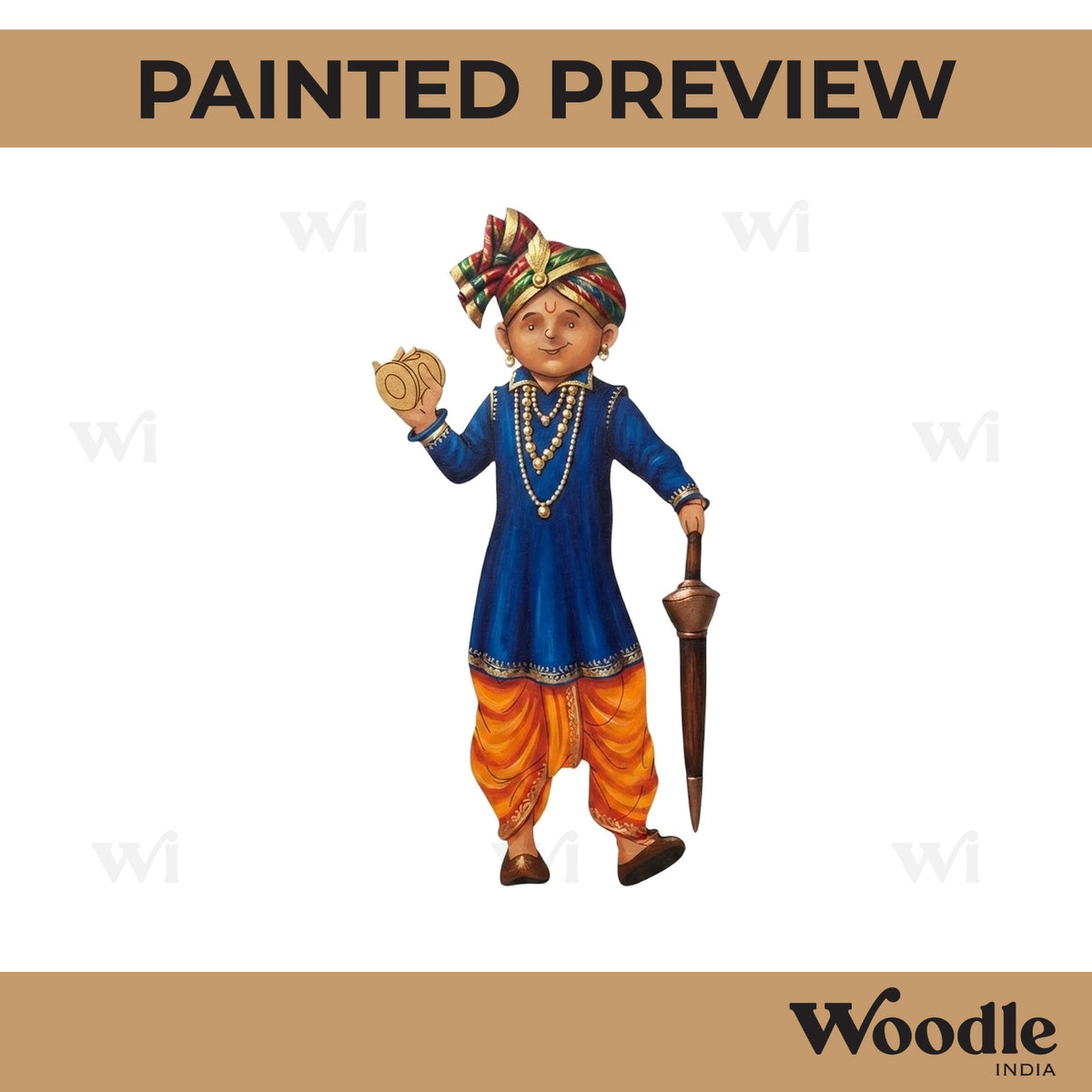 Budabukkala Man Pre Marked MDF Design 1