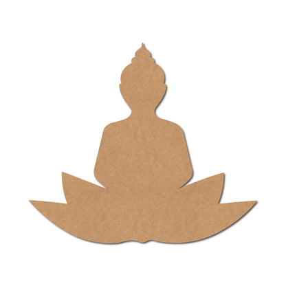 Buddha Cutout MDF Design 1