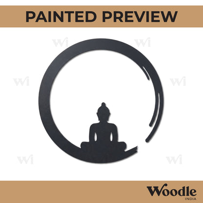 Buddha Cutout MDF Design 3