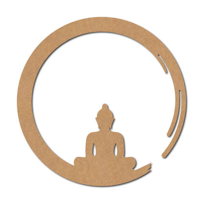 Buddha Cutout MDF Design 3
