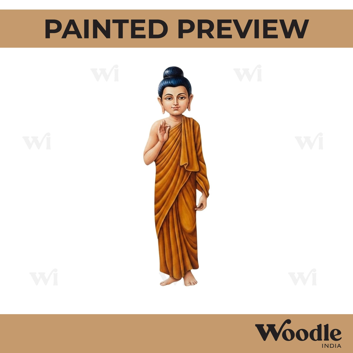 Buddha Pre Marked MDF Design 10