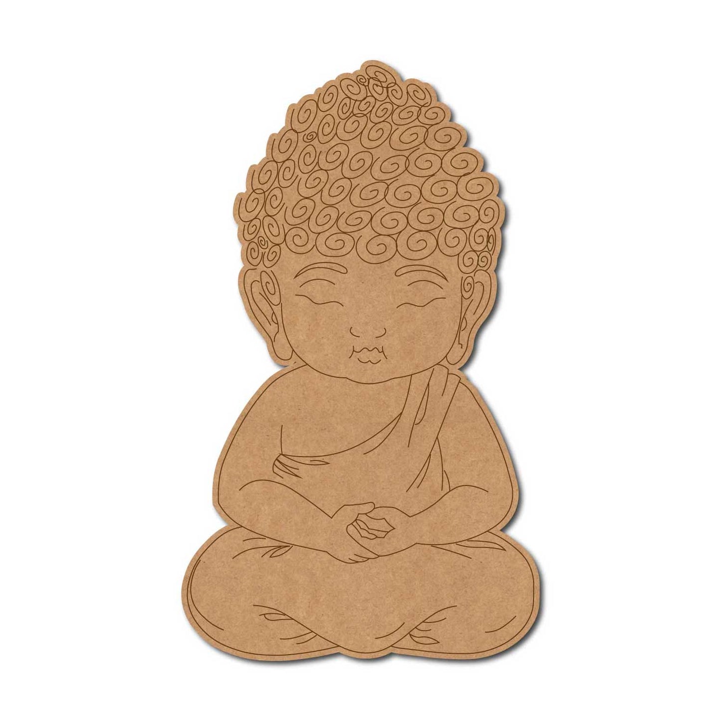 Buddha Pre Marked MDF Design 12