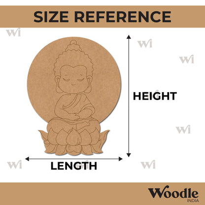 Buddha Pre Marked MDF Design 1