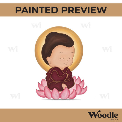 Buddha Pre Marked MDF Design 6