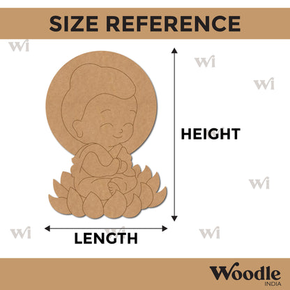 Buddha Pre Marked MDF Design 6