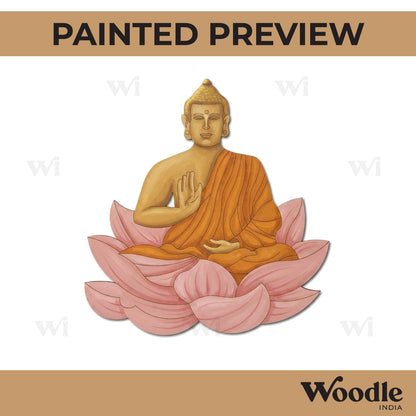 Buddha Pre Marked MDF Design 9