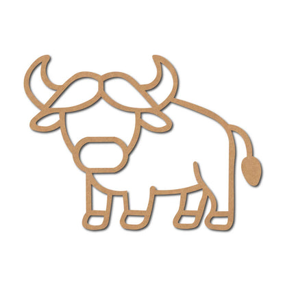 Buffalo Cutout MDF Design 1