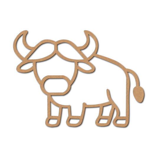 Buffalo Cutout MDF Design 1